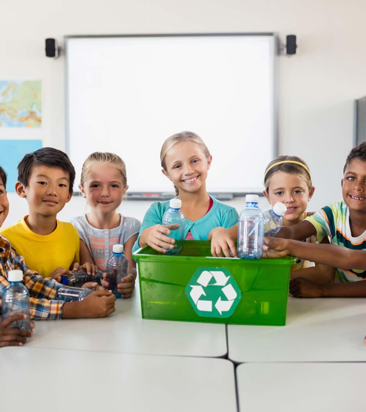 Reduce Reuse Recycle For Kids