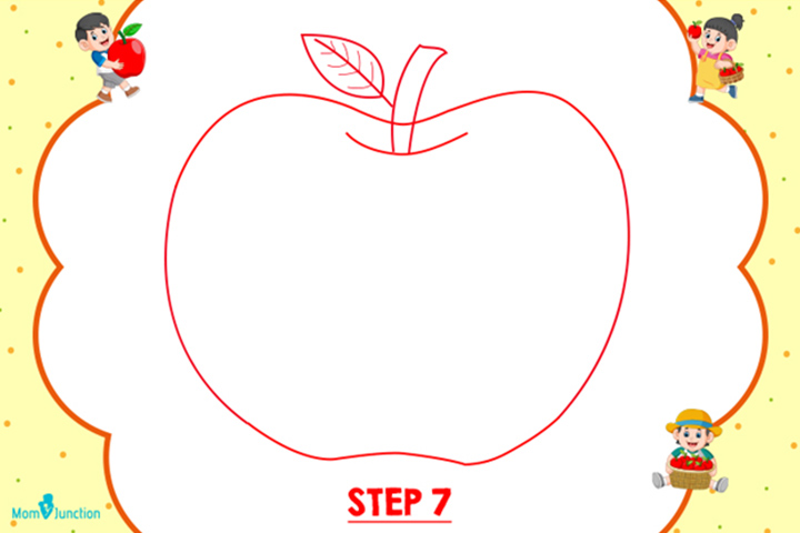 Draw Apple Easy Step-By-Step Simple Drawing Video For Kids || How To Draw  An Apple Easy Steps. - YouTube