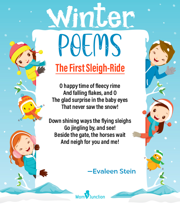 15+ Winter Poems For Kids To Celebrate The Snowy Season
