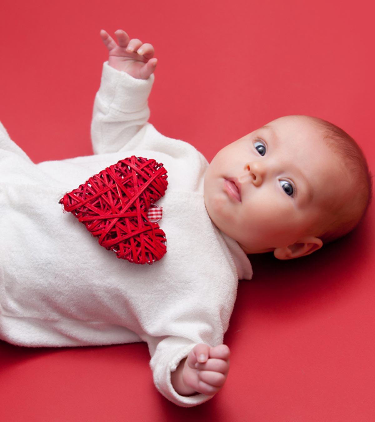 Baby Staring Intently At Something