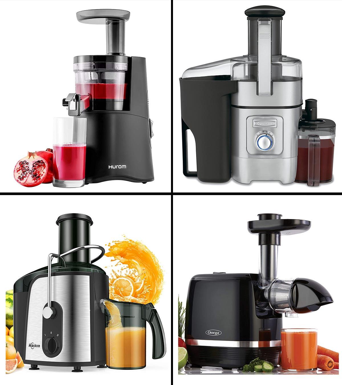 Free Slow Jucier with Ice Cream Maker Function. Masticating Juicer,  Reverse, Rose Gold - Rose Gold