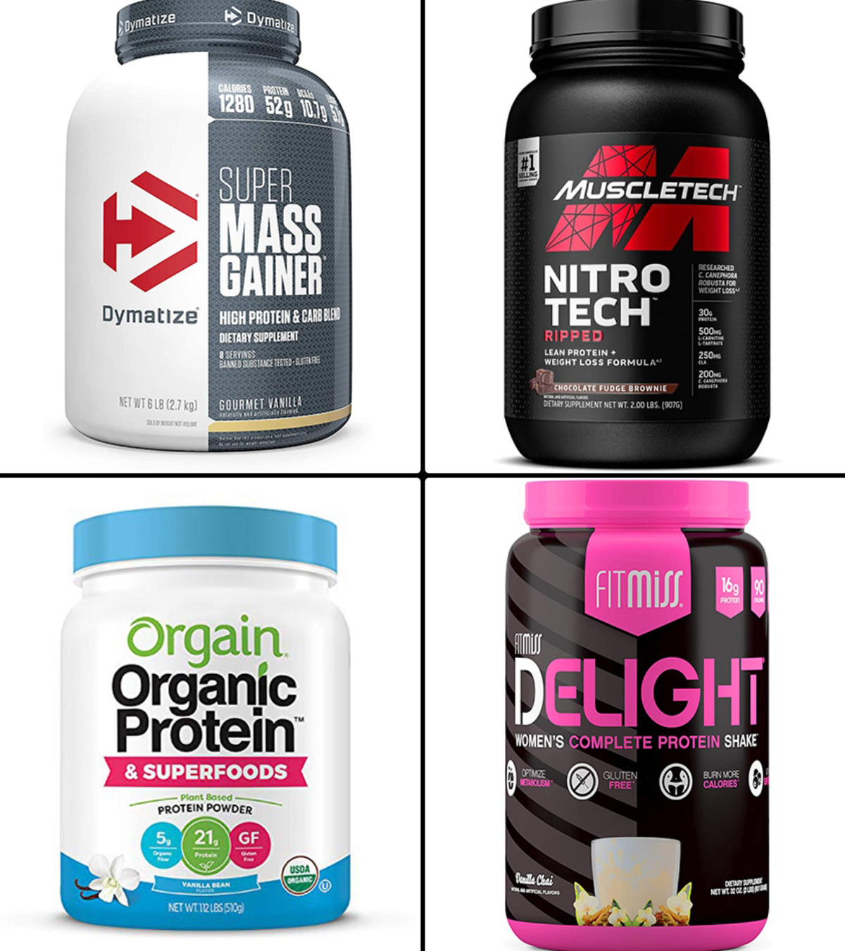 15 Best Protein Powders For Weight Loss And Muscle Gain In 2024