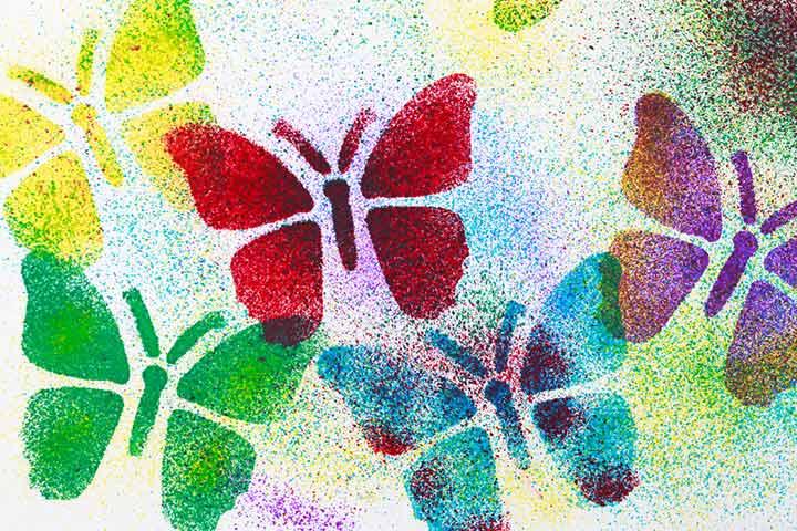 Easy Spray Painting Ideas Official Online Www Pinnaxis Com Nature Spray Painting