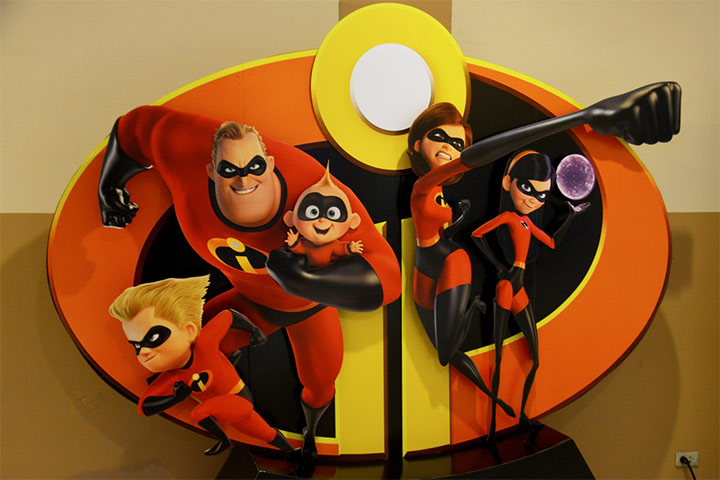 The Incredibles effect of superhero on kids