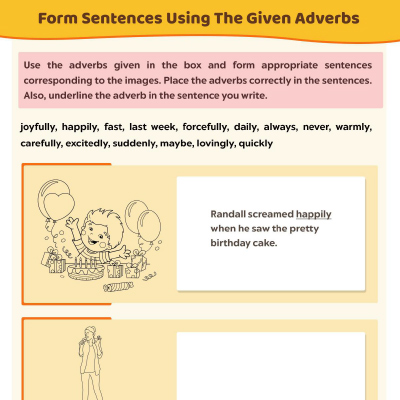 Position Of Adverbs In Sentences