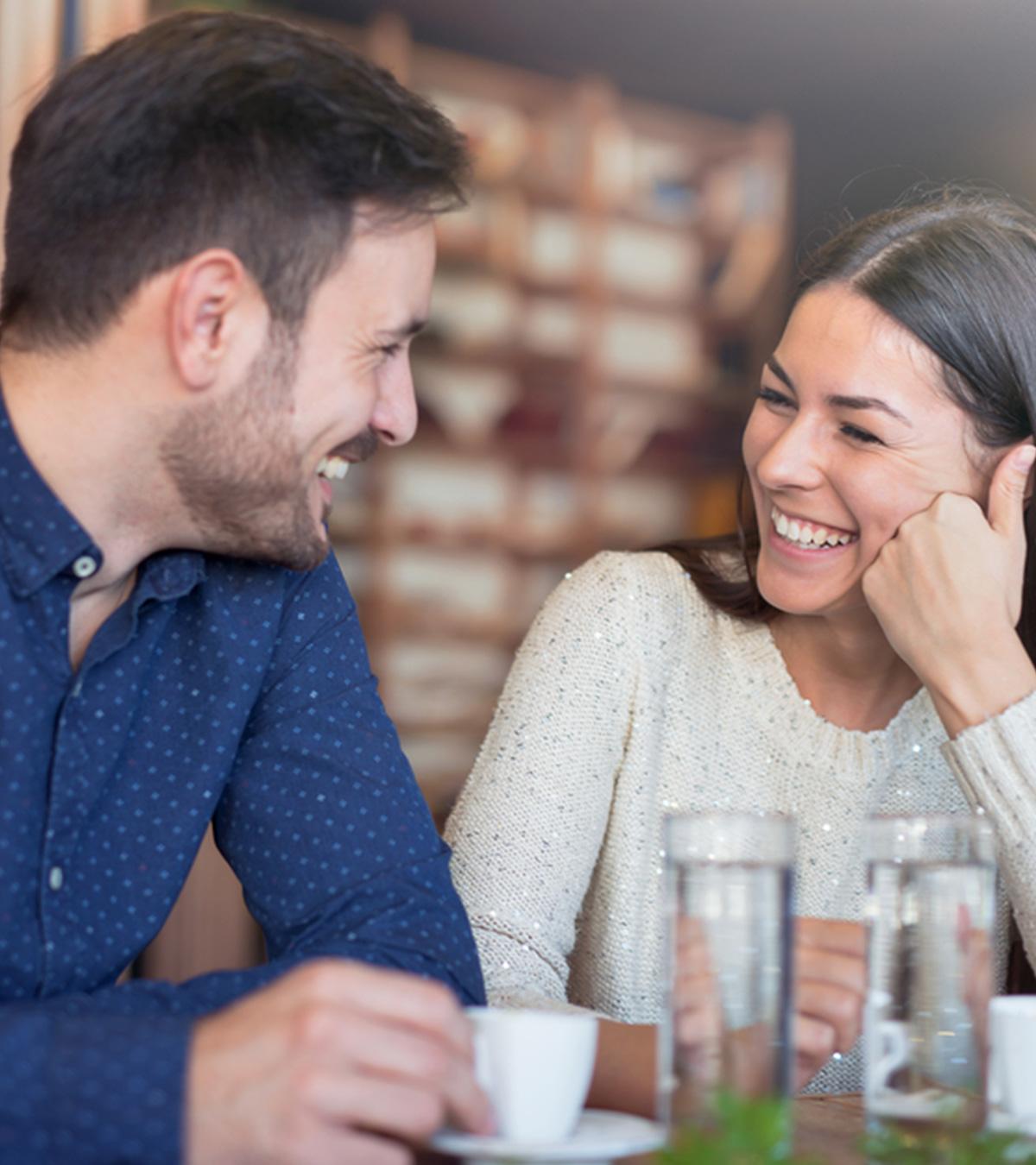 Couple Flirting, Representing Funny And Cute Quotes