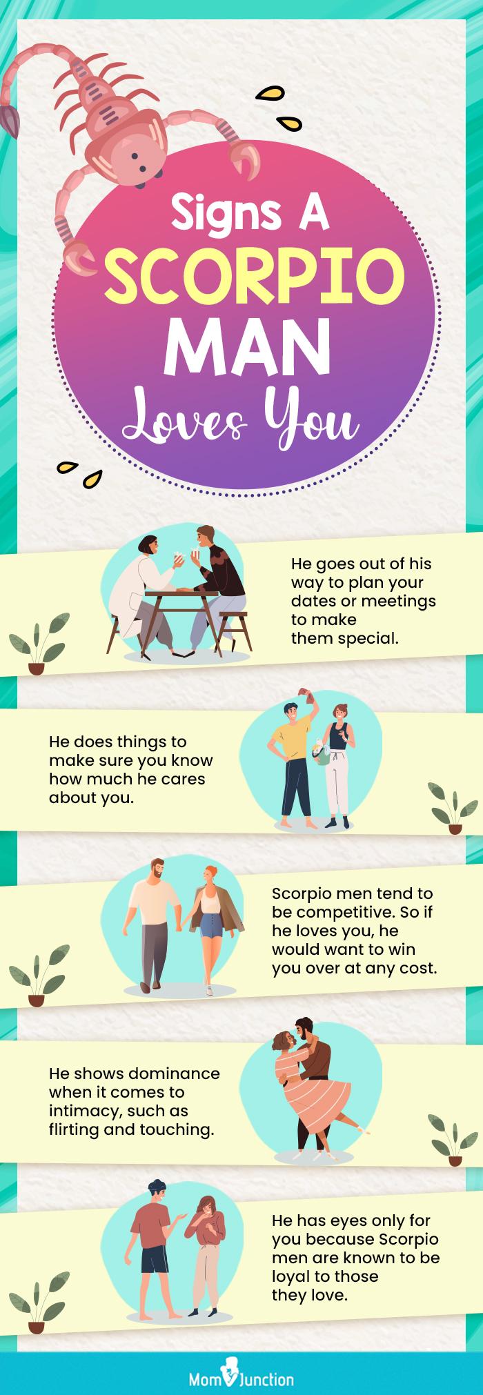 21+ Subtle Signs A Scorpio Man Loves You