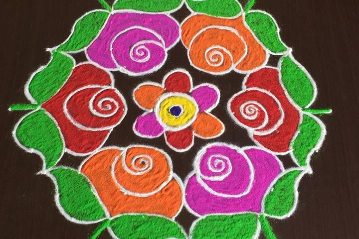 30 Easy Rangoli Designs For Kids And Beginners 30 Easy Rangoli Designs For Kids And Beginners