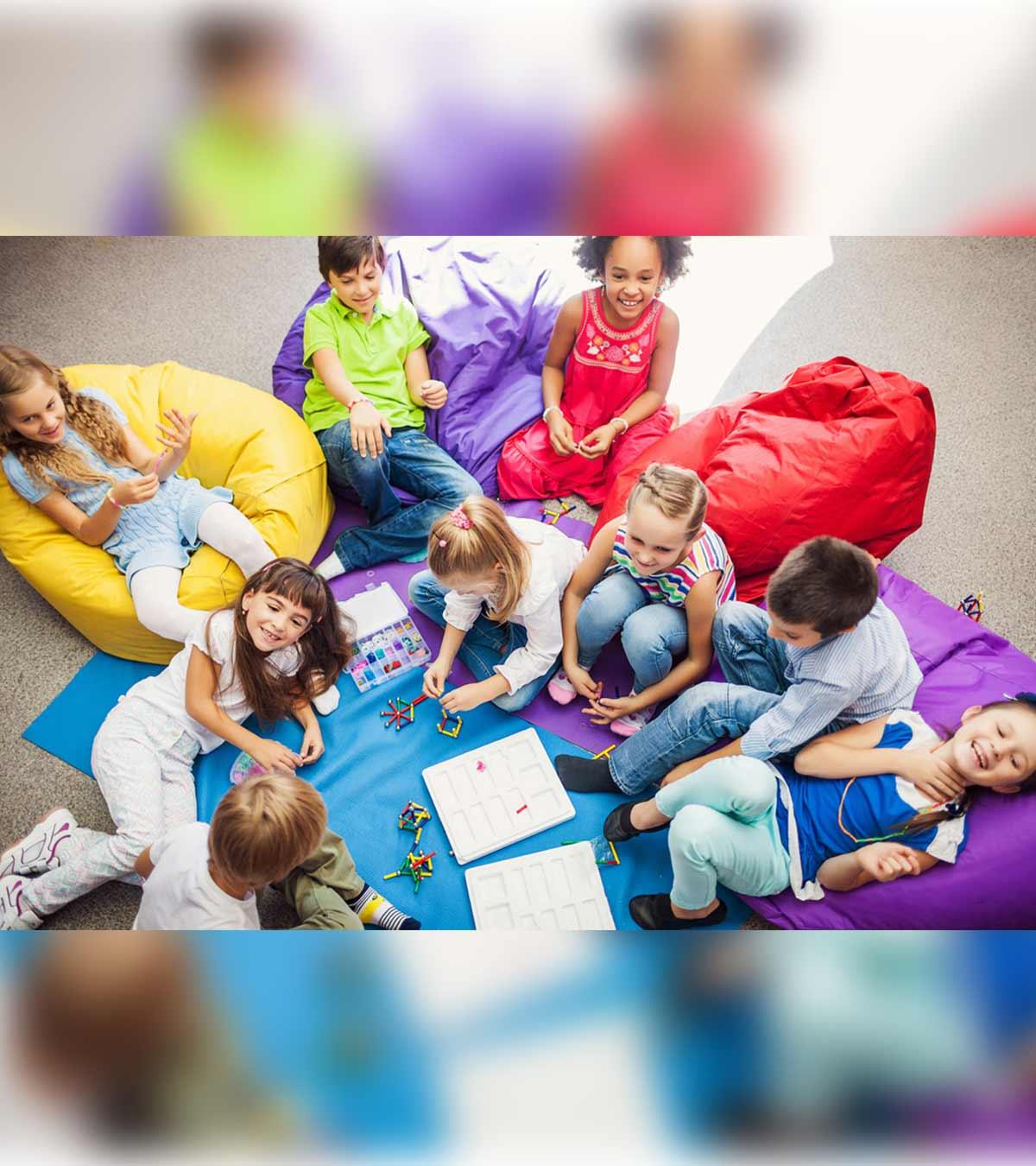 Kids Playing Cooperative Games