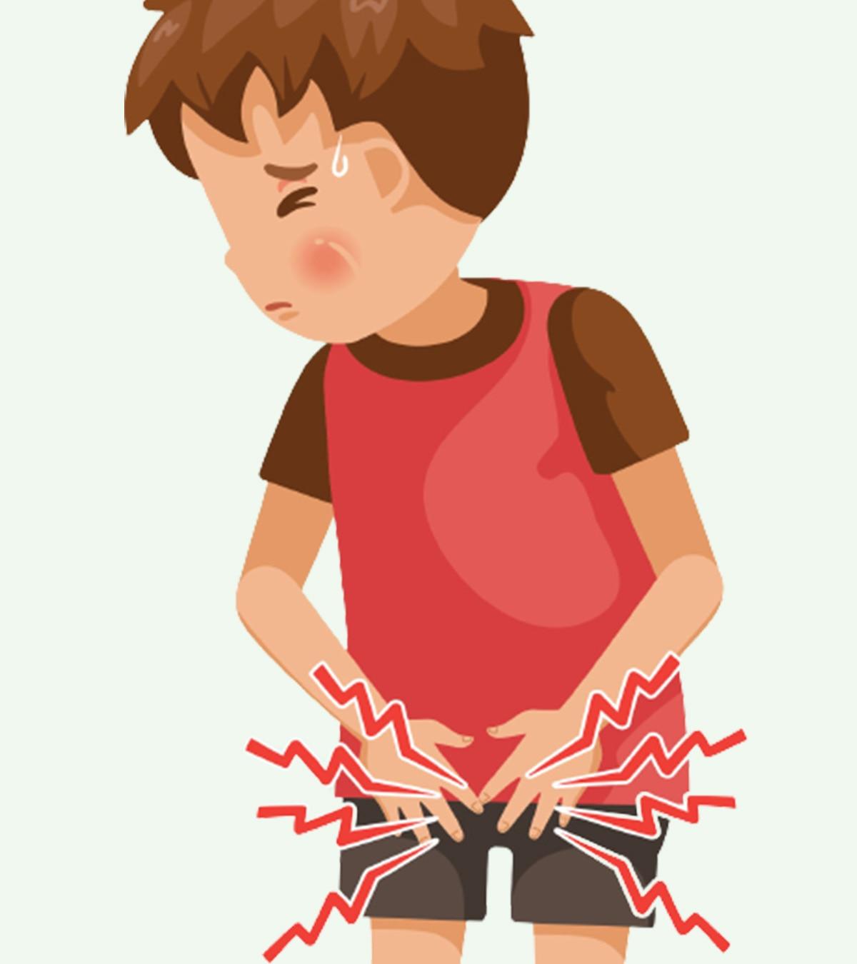 Child With Balanitis Symptoms