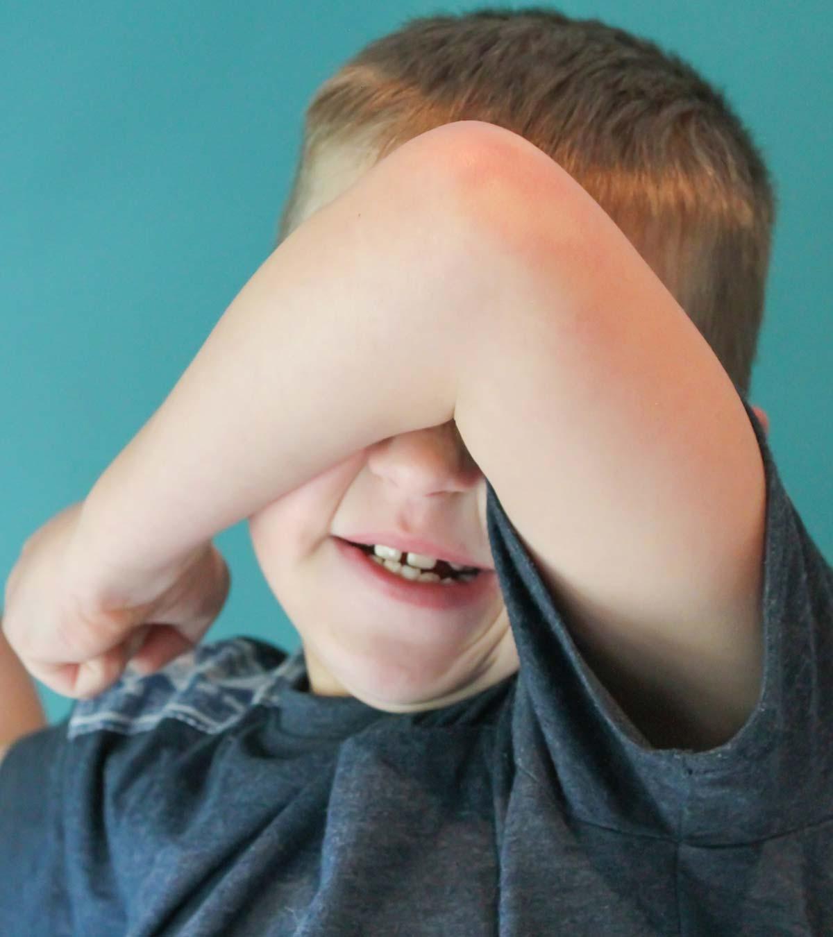 Toddler Hitting Themselves In Frustration