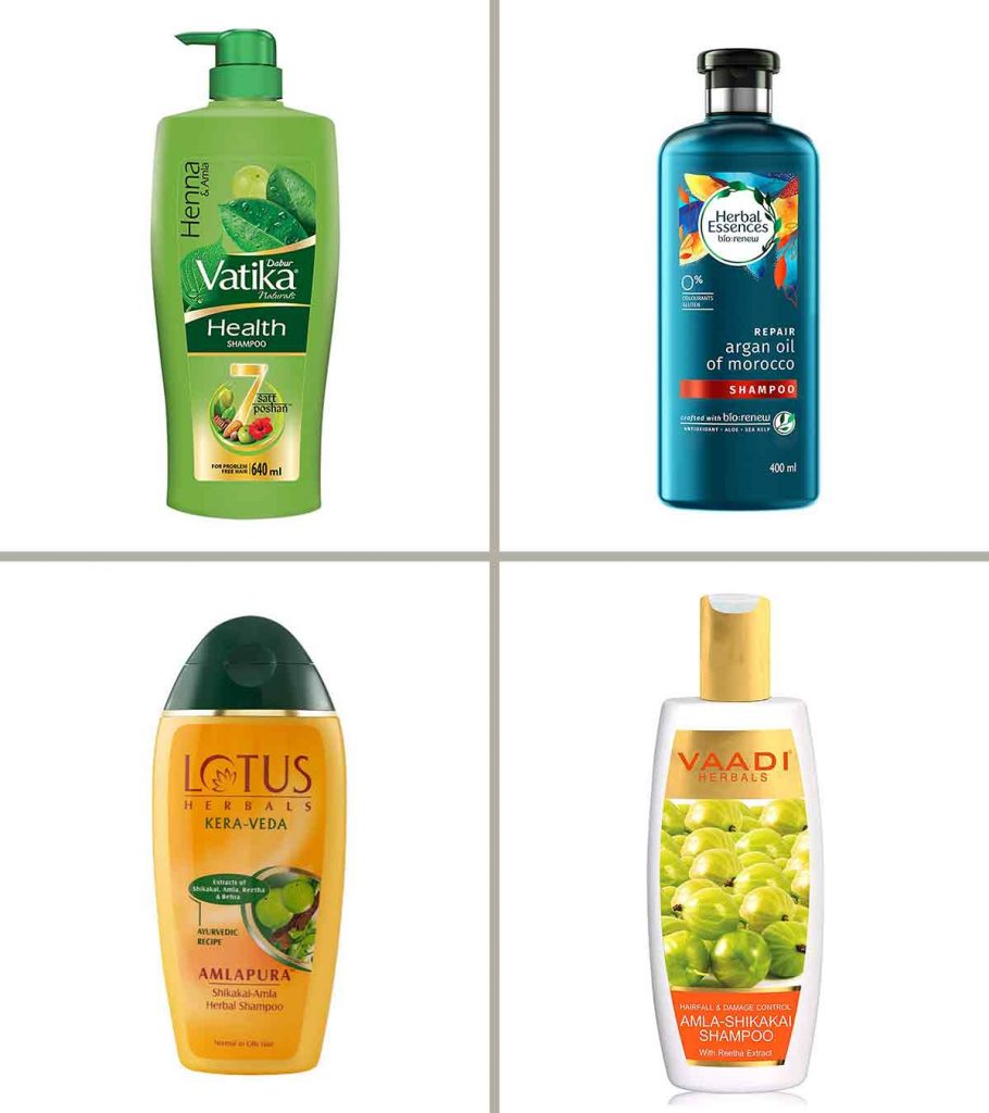 13 Best Herbal Shampoos For Hair Fall In India  2023