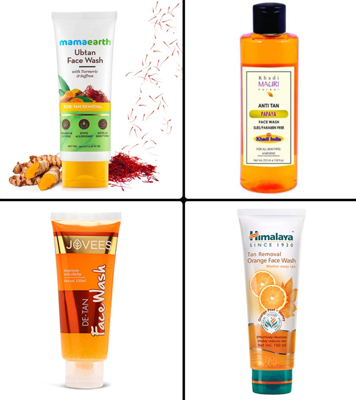 Best Face Washes For Tanned Skin In India