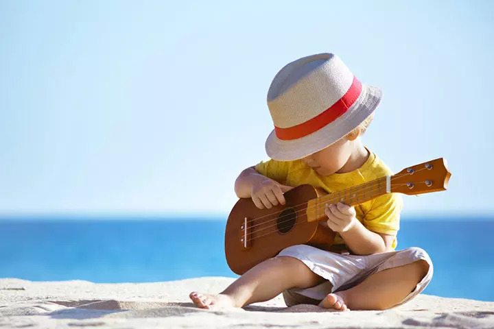 Making music, outdoor activities for babies