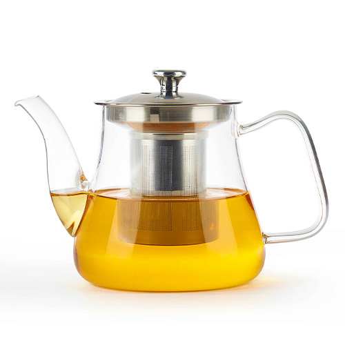 COSORI Glass Teapot with Removable Stainless Steel Infuser, 1000
