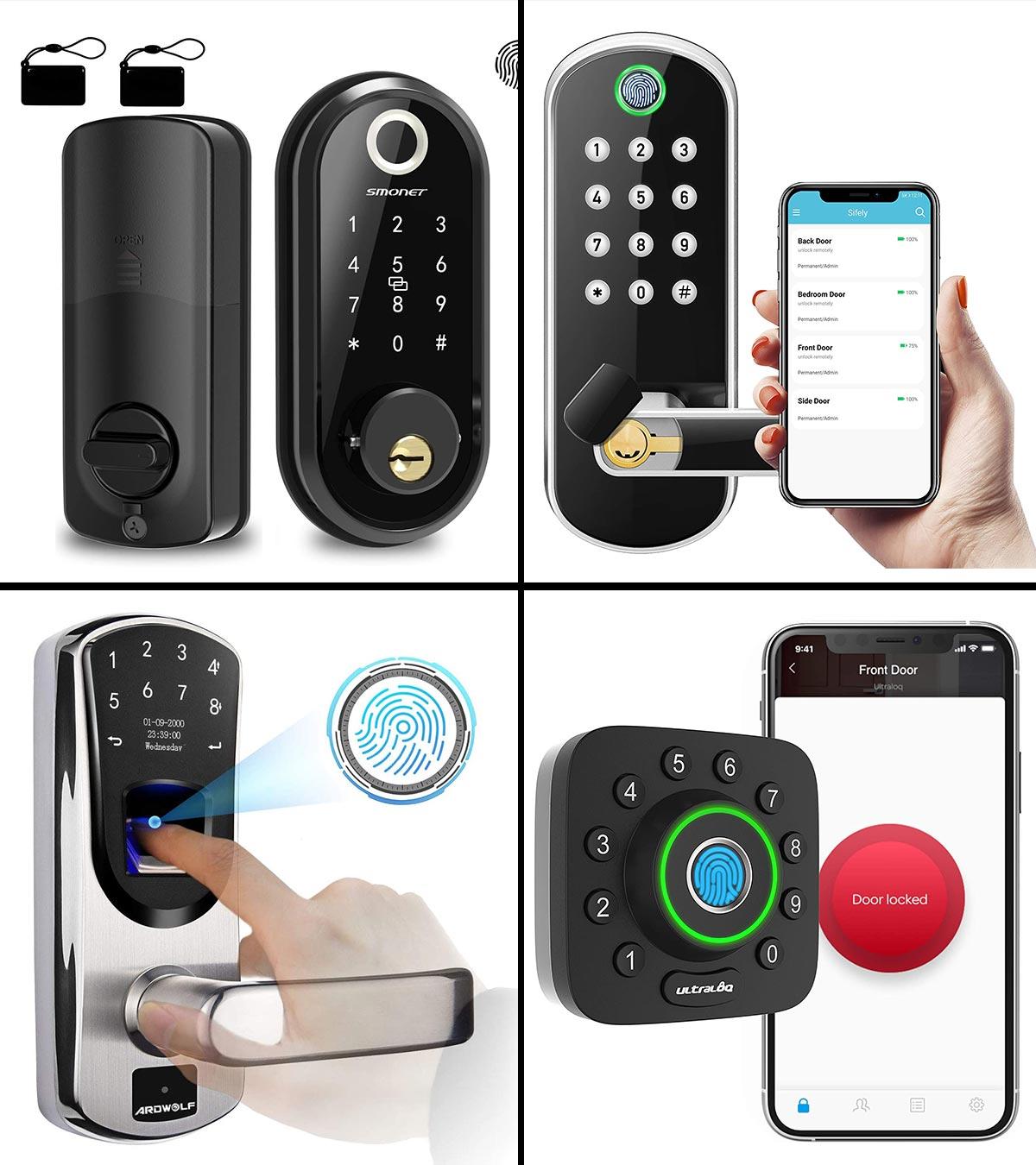 Sifely Smart Lock - Biometric Fingerprint Smart Door Lock - Keypad Keyless  Entry Door Lock - Passcode Code Door Lock - Digital Door Lock - Door Handle