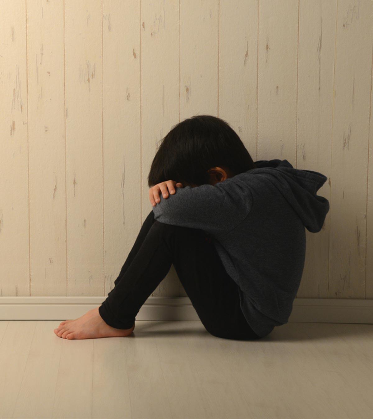 Toddler Having Social Anxiety