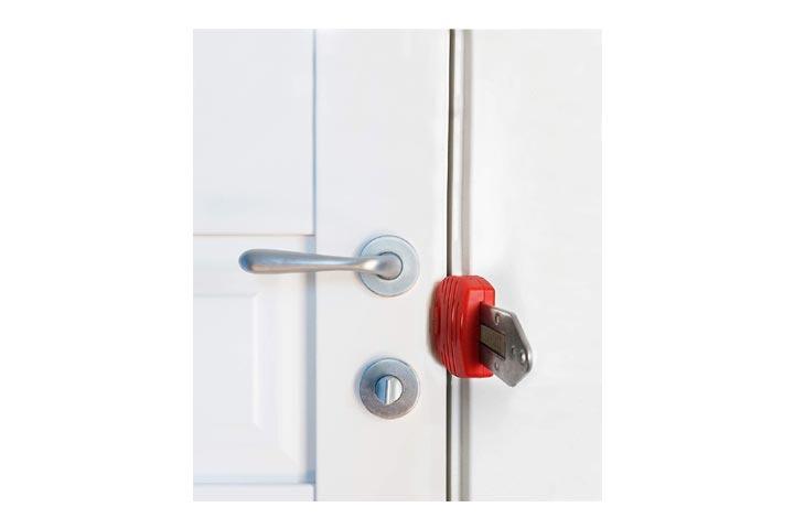 Rishon Enterprises inc. Addalock The Original Portable Door Lock by Rishon  Enterprises for Home Security Used as an Apartment Security Lock, Travel Doo