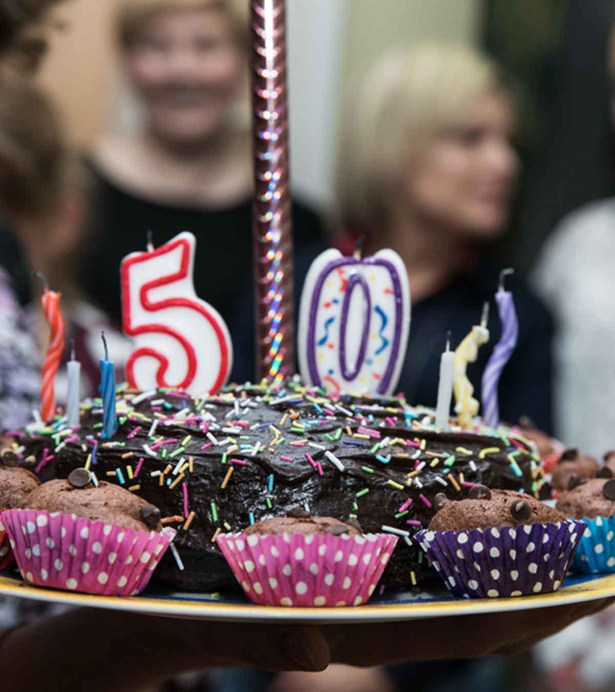 50th birthday cake