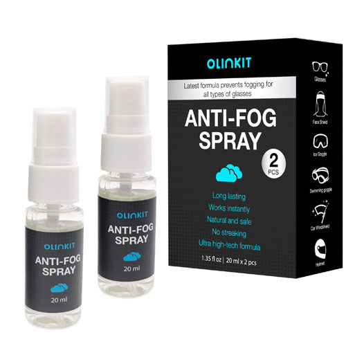 Optix 55 Anti-Fog Spray for Glasses & Non-Anti Reflective Lenses, Eyewear,  Goggles