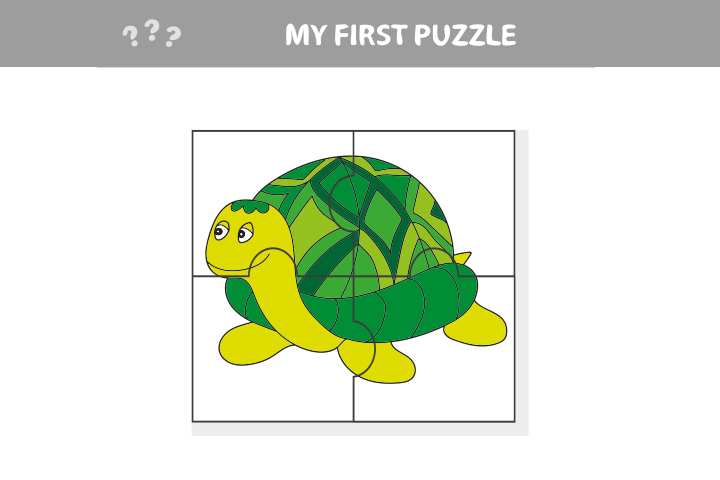 Puzzle game activities for 2 year old