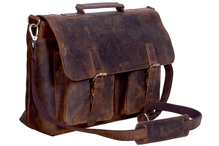 Handmade World Laptop Bag Vintage Men Brown Leather India | Ubuy