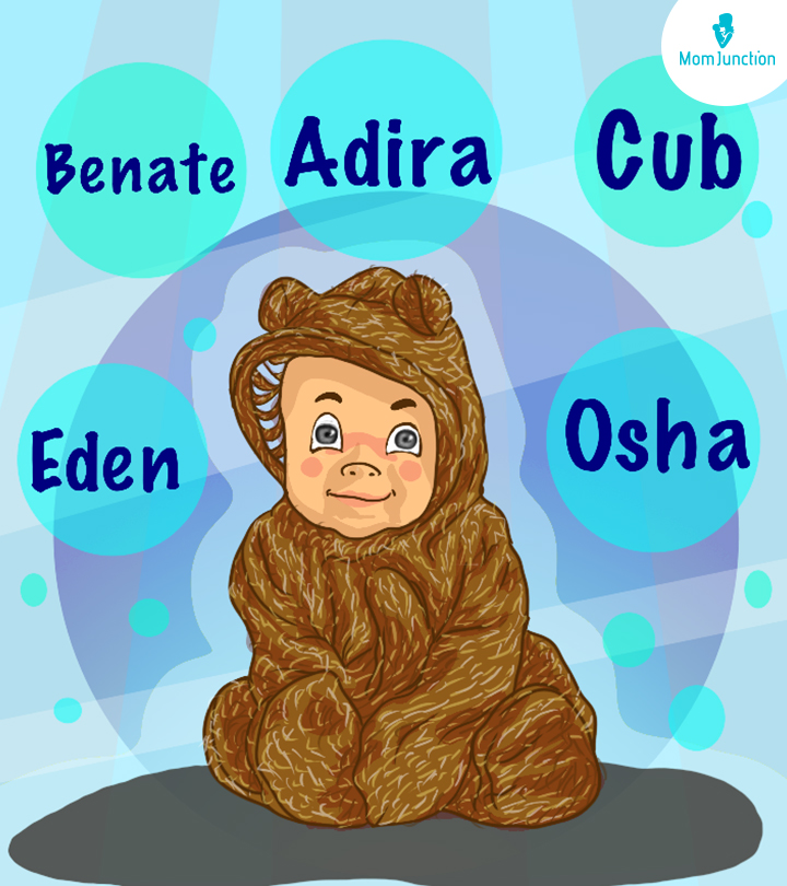 100 Cool And Cute Baby Names That Mean Bear