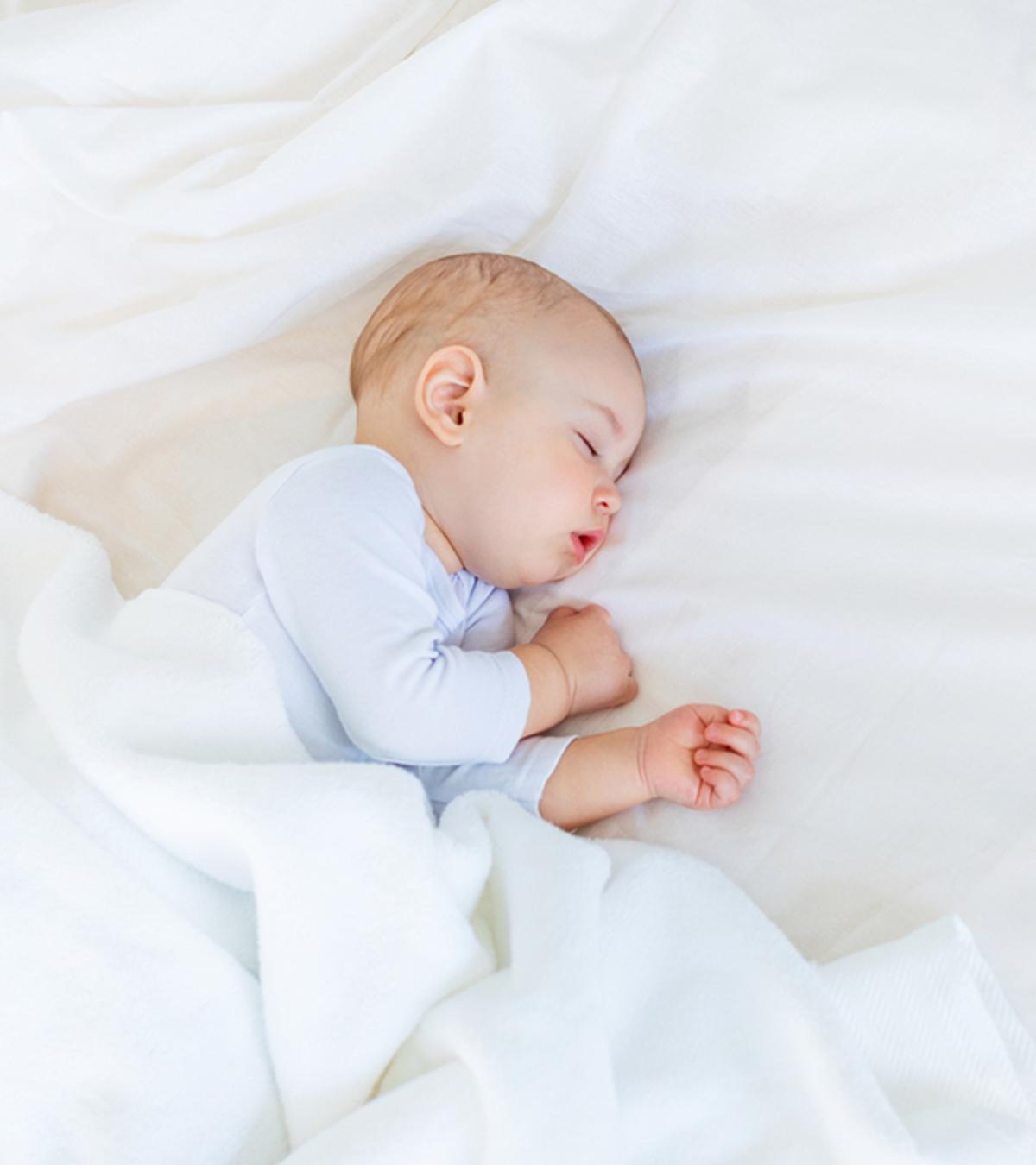Baby Sleeping, Representing Symmetric Tonic Neck Reflex