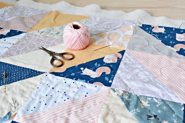 Typical baby sales blanket size