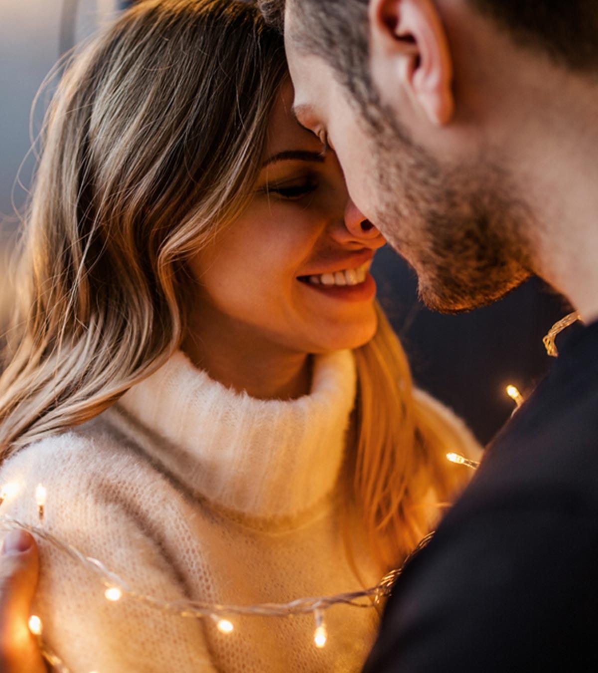 Woman Showing Signs Of Interest To A Guy
