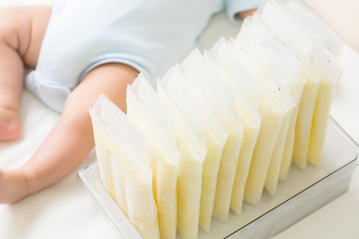 Sealable breast milk storage bags
