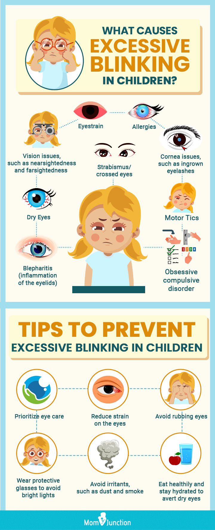 10 Causes Of Excessive Blinking In Children & Its Diagnosis