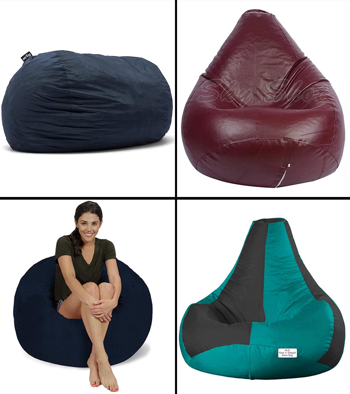 Buy Luxury Furr Bean Bag Cover For Adults (Maroon, xxxl) at 68% OFF Online  | Wooden Street