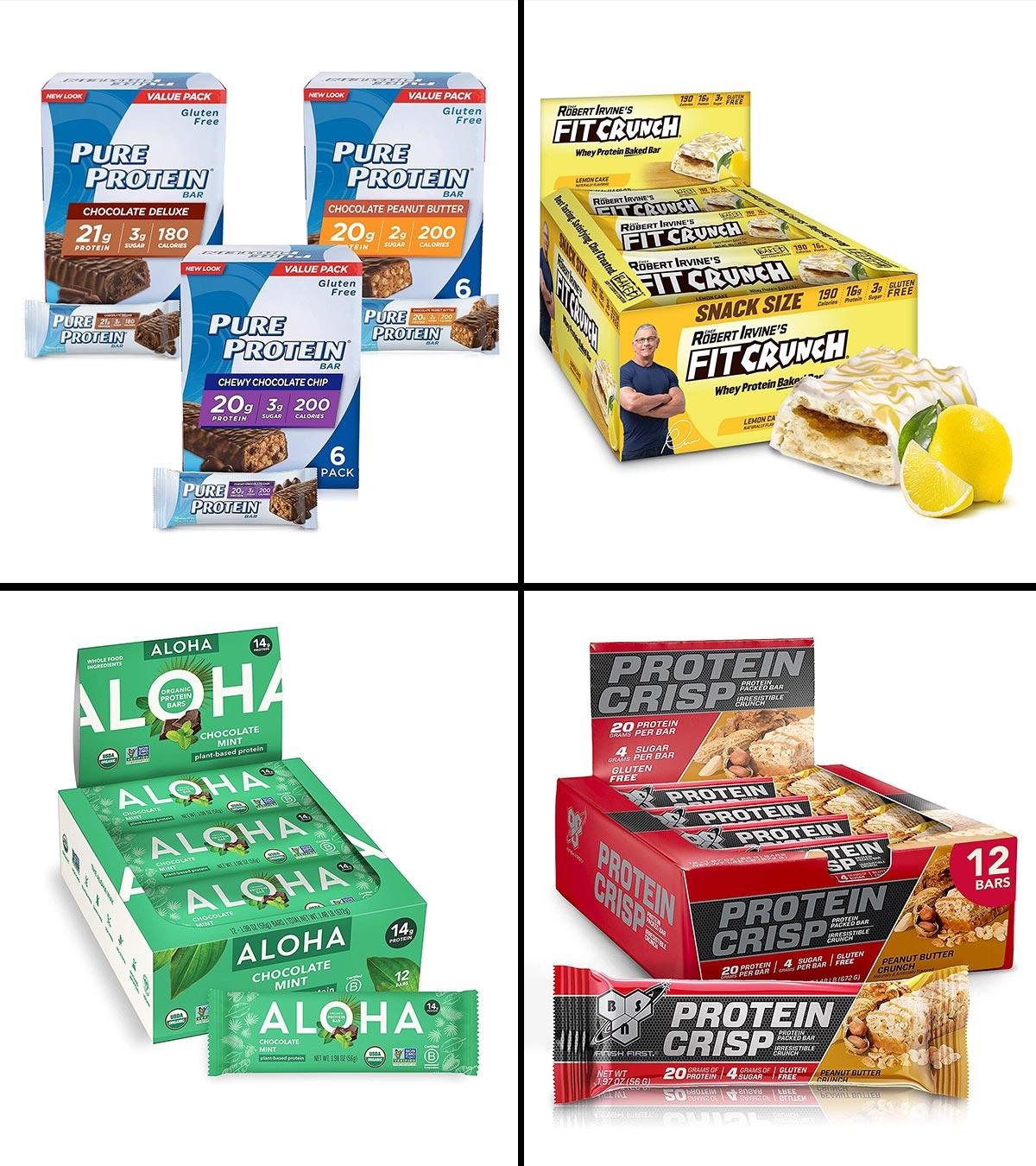 low sugar snack bars