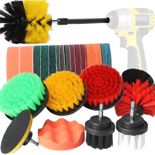 38pc-combo-QC-DB-A  38 Piece Drillbrush Cleaning Kit - Soft
