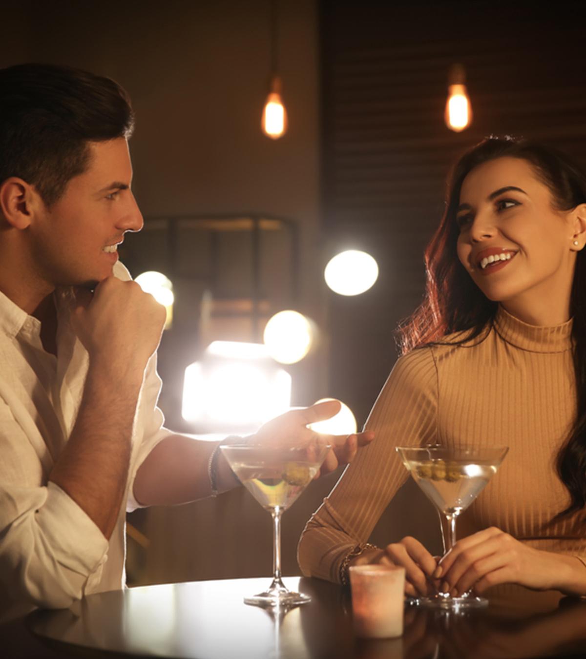 A couple on a date