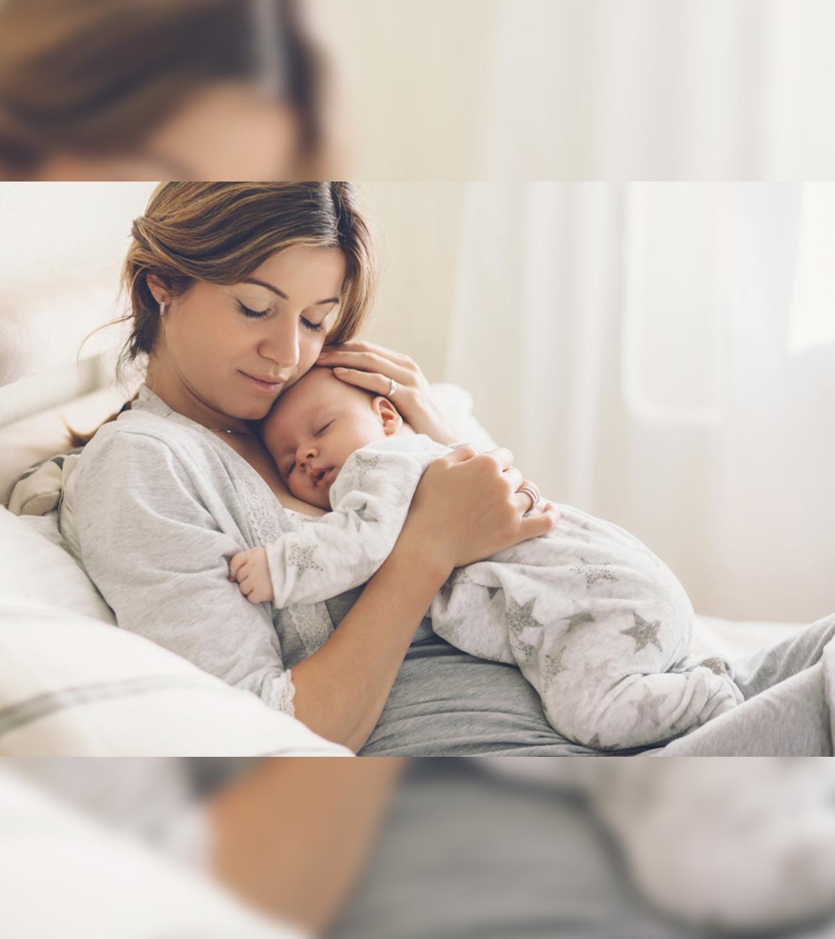 A Woman Learning Pick Up, Put Down Method Of Sleep Training