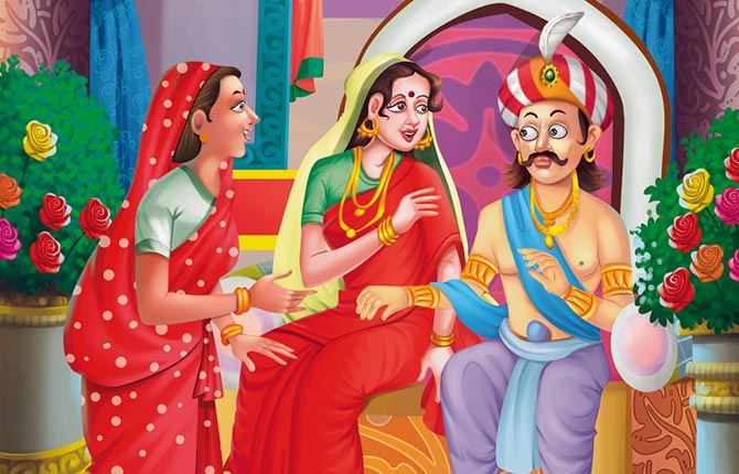 Sunehra Podha Tenali Rama Story in Hindi