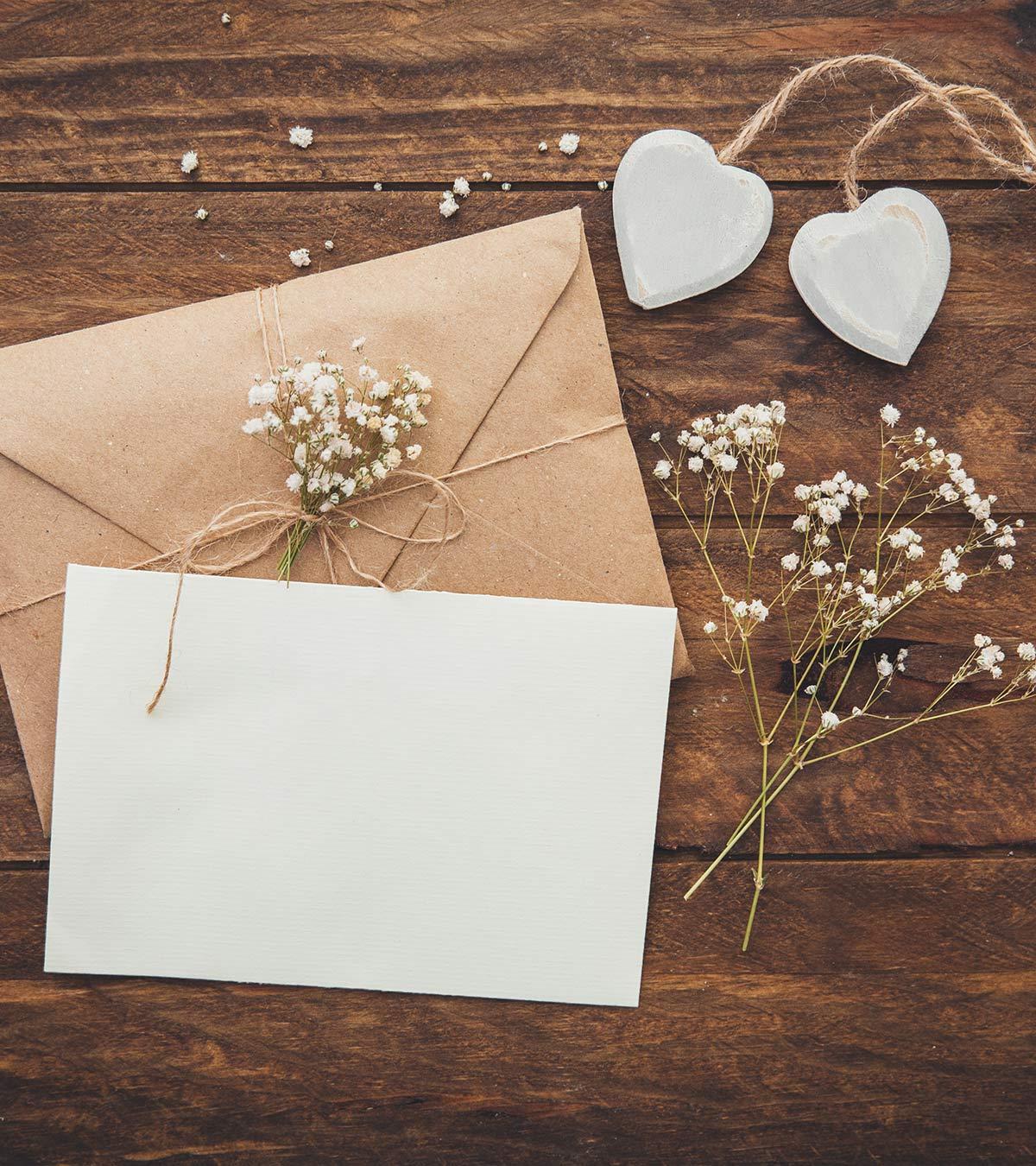 wedding letters