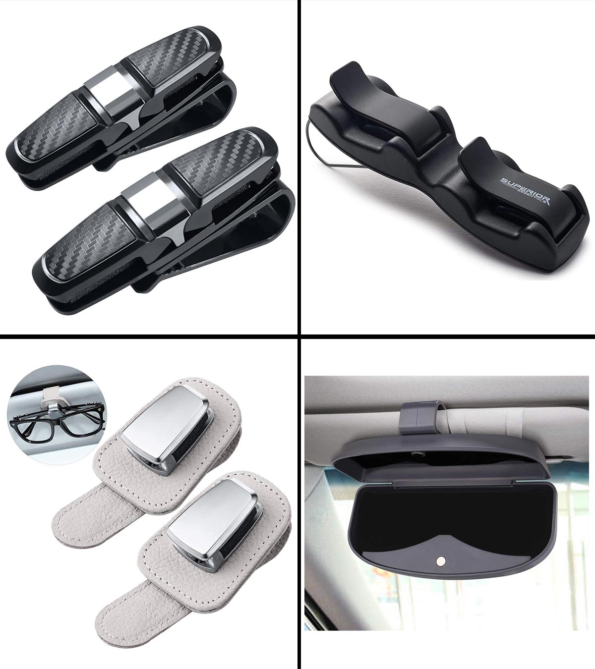 EYANBIS Sunglass Holder for Car, Magnetic Leather India | Ubuy-mncb.edu.vn
