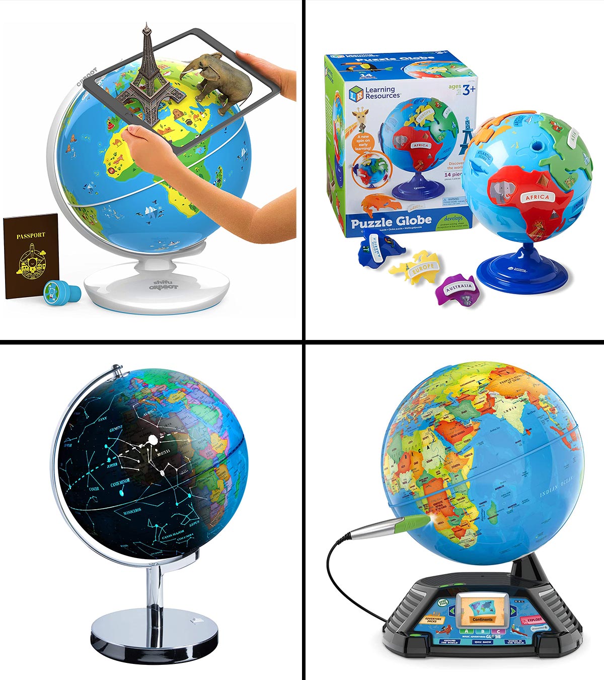 Little Learning Hands World Globe 3D Puzzle for Adults and Kids | Earth  Globe Model Kit Building Kit | 49 Pieces
