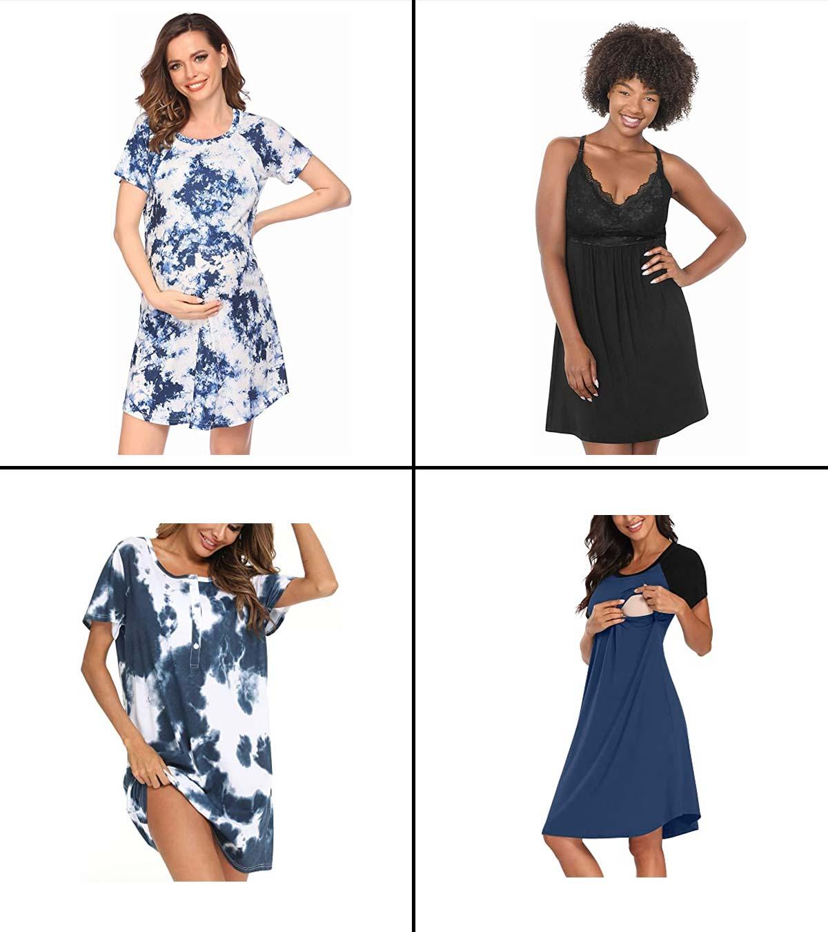 17 Best Nursing Nightgowns For Moms In 2024, As Per A Mommy Blogger