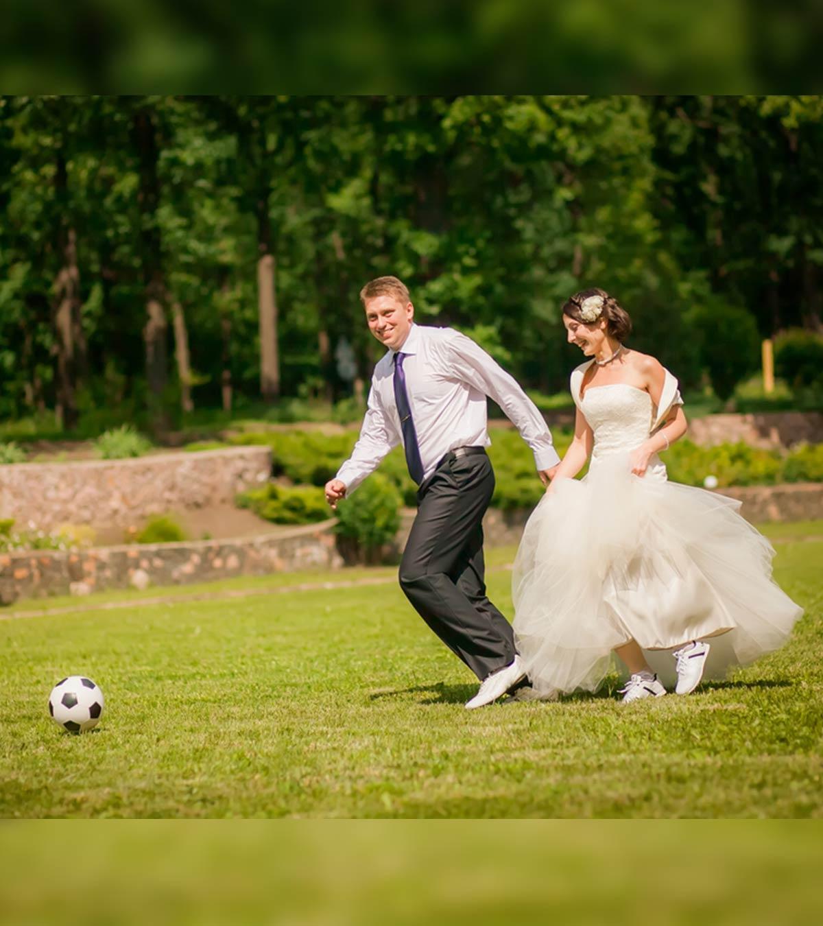 People Playing Wedding Games