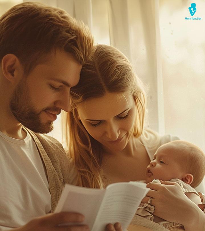 A baby announcement letter