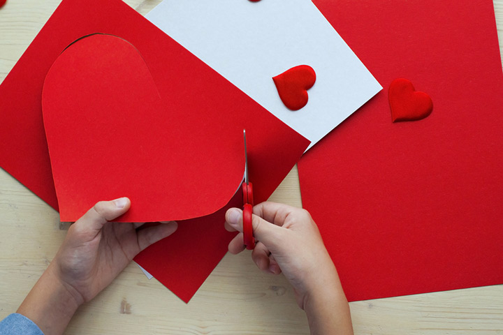 Fixing a wrinkled heart, kindness activity for kids