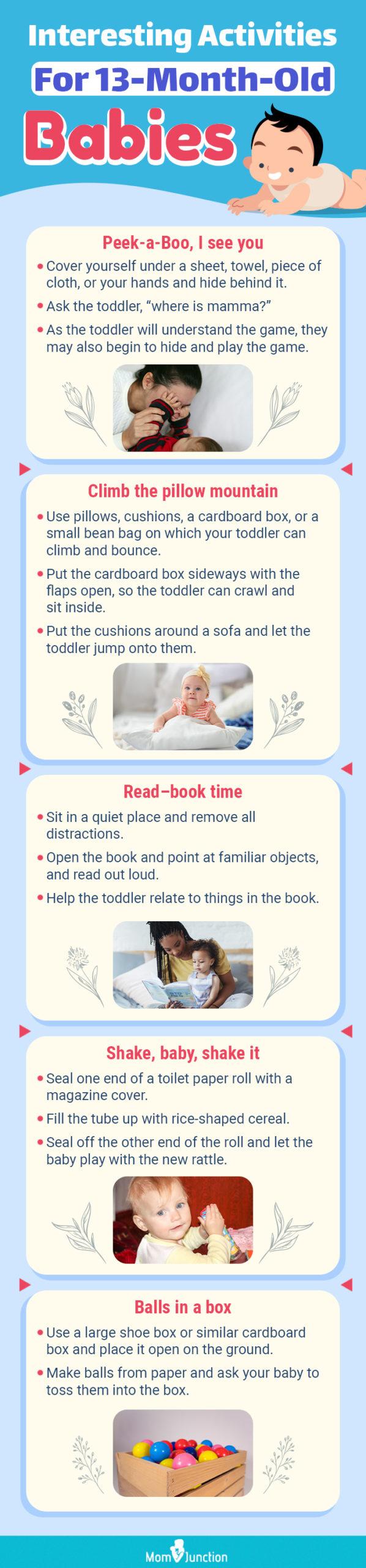 5 Easy Learning Activities For 13 Month Old Baby