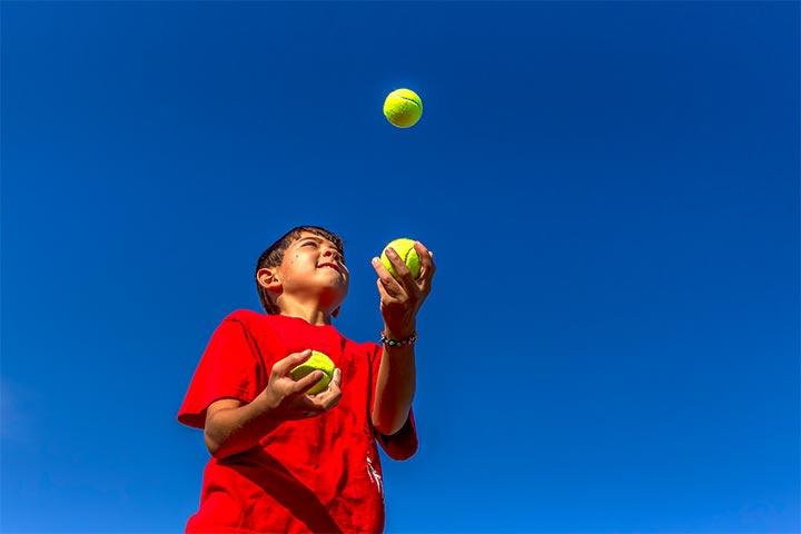 Juggle, talent show ideas for kids