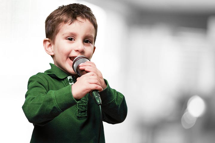 Singing, talent show ideas for kids