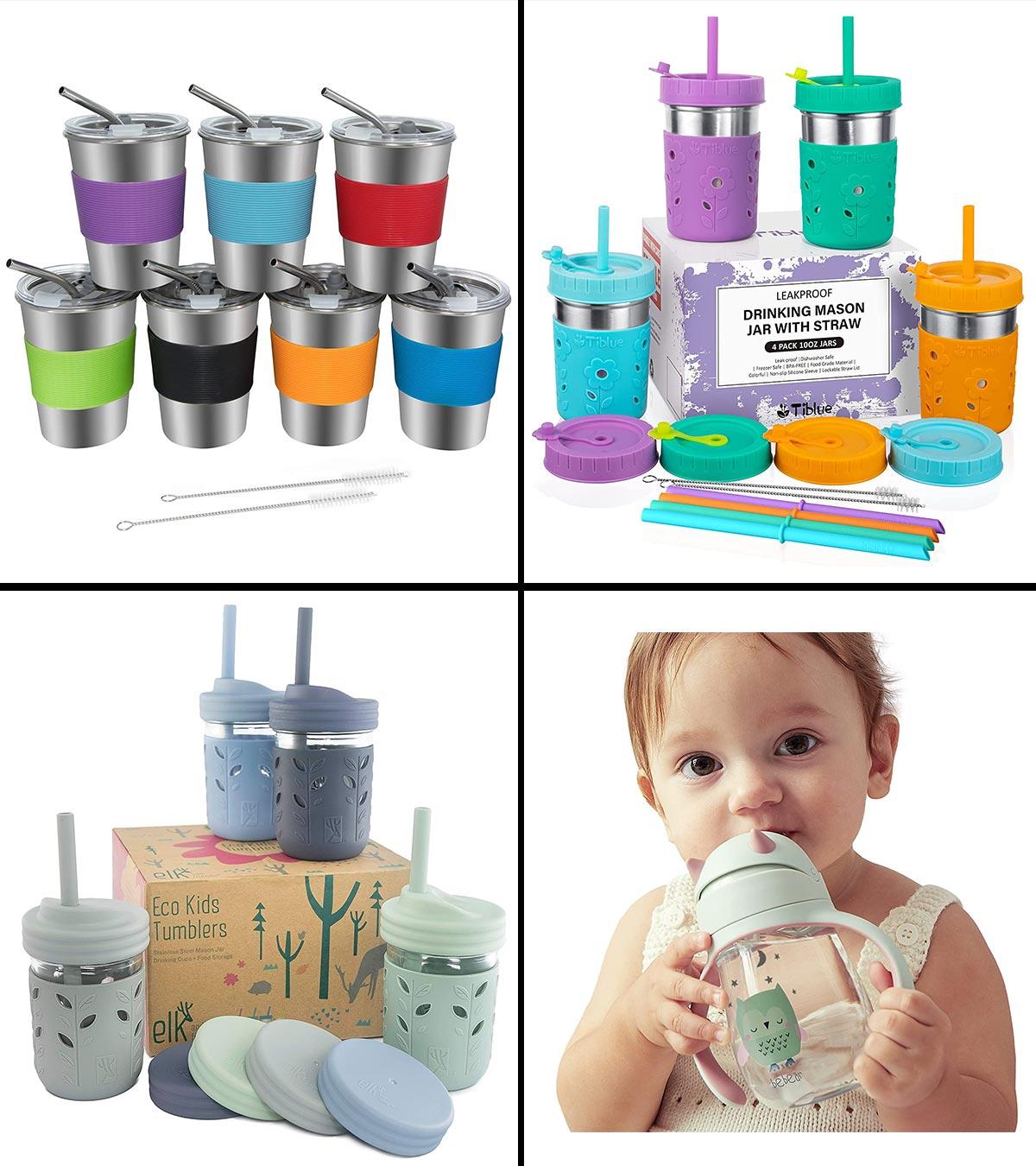 No-Spill Dual-Flo Valve Sippy Cup, 9 Oz, Color May Vary