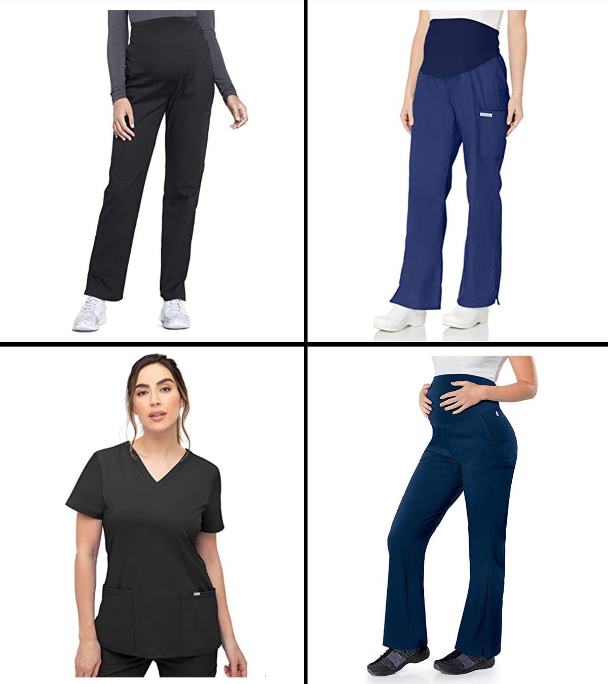 Grey's Anatomy Scrubs Maternity Knit Waist Cargo Pants, Maternity Pant